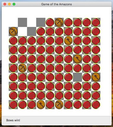 Game of the Amazons screenshot