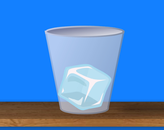 Ice Cube Jump - one tap endless hyper casual game - jump from one glass to another Image