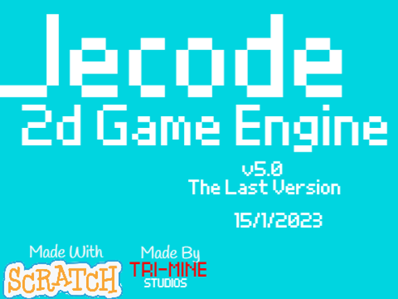 Jecode - 2d Game Engine Game Cover