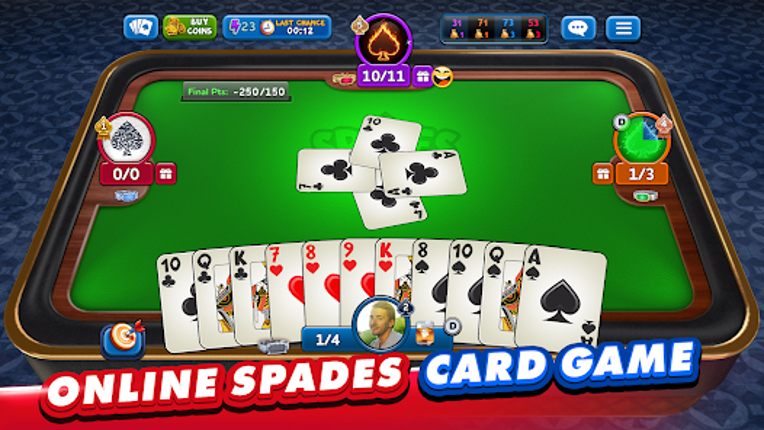 Spades Plus - Card Game screenshot