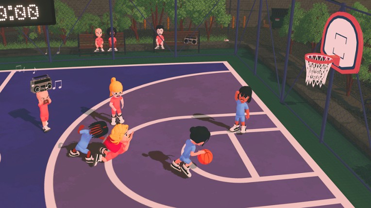 Hoop Fighters: Party Basketball screenshot