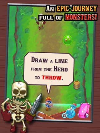 Monster Slash - Epic Hero Quest to Defeat Evil Creatures screenshot