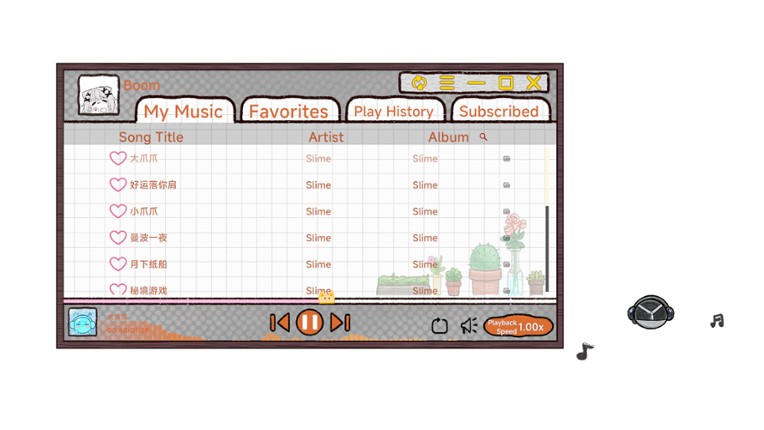 Musical Slime screenshot