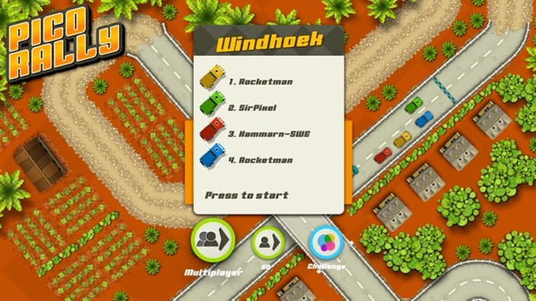 Pico Rally screenshot