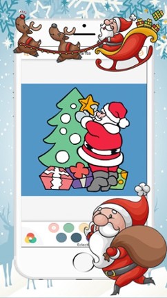 Santa Claus - Merry Christmas Coloring Book screenshot