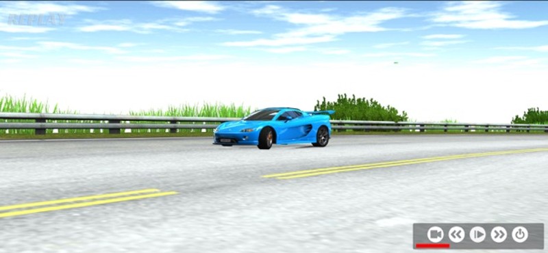 Sports Cars Racing Winter screenshot