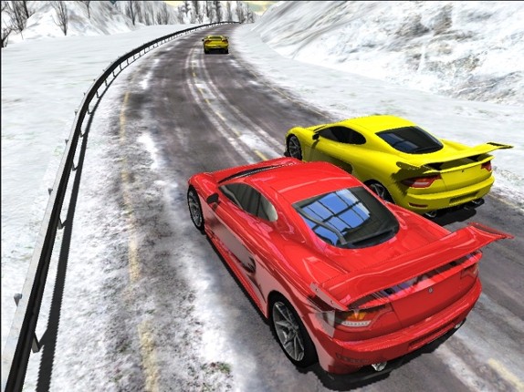 Sports Cars Racing Winter Image