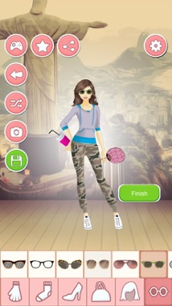 Travel Dress Up Games - Fashion And Makeover Game screenshot