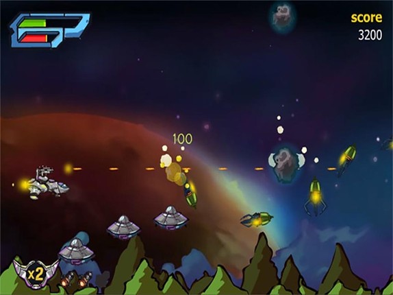 X-Fight Gunship － Galaxy Battle Shooting Simulation Game screenshot
