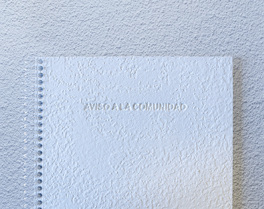 AVISO A LA COMUNIDAD Image
