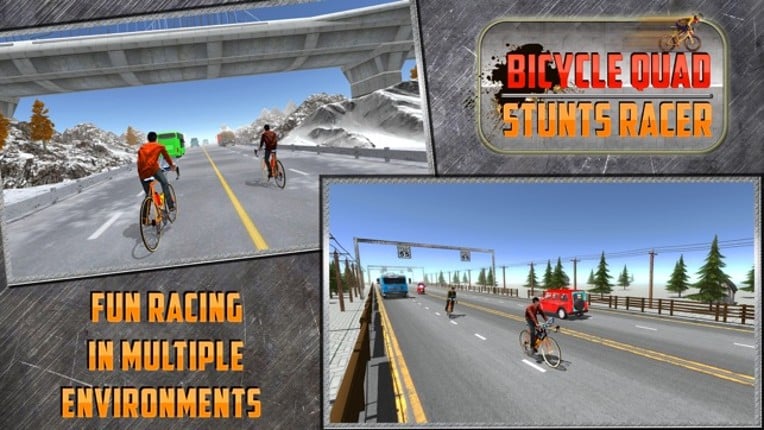 Bicycle City Rider: Endless Highway Racer Image