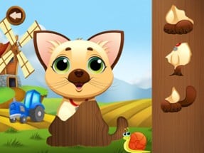 Cute Animal Puzzles for Kids Image