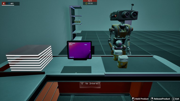 Cyberpunk Store Simulator screenshot