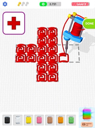 Embroidery 3D screenshot