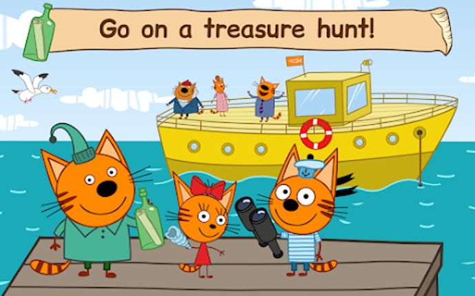 Kid-E-Cats: Sea Adventure Game Image