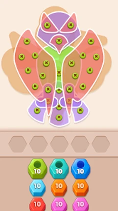 Bee Colony: Screw Puzzle Image