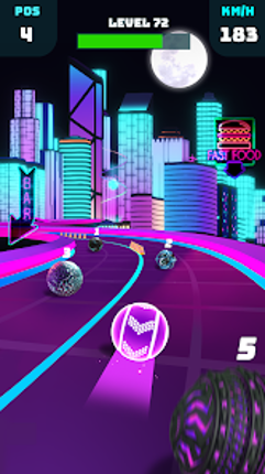 Racing Ball Master 3D screenshot
