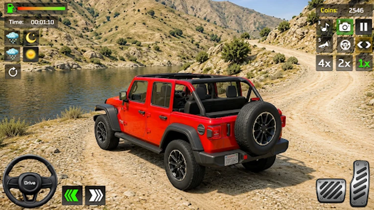 Mud Jeep Simulator Jeep Game Image