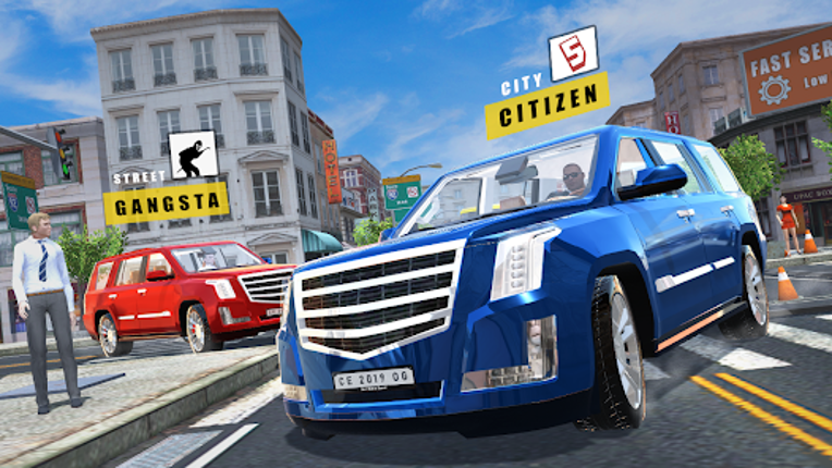 Car Simulator Escalade Driving screenshot