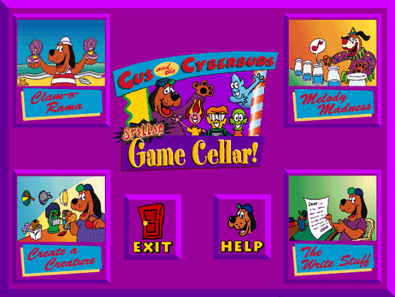 Gus and the Cyberbuds: Stellar Game Center! Image