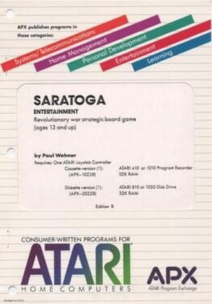 Saratoga Game Cover
