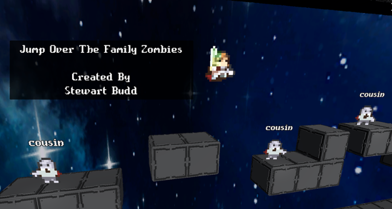 Jump Over the family Zombies Global Game Jam Image