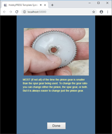 RCPRESS Pinion, Spur Gear and Gear Ratio for RC Cars screenshot