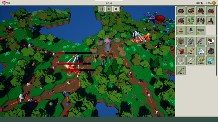 HexDefense screenshot