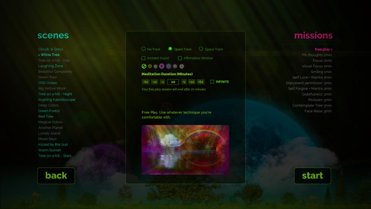 Gamitate the Meditation Game screenshot