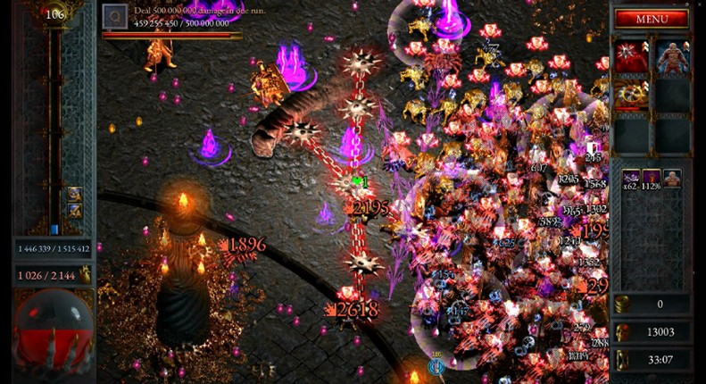 Halls of Torment screenshot