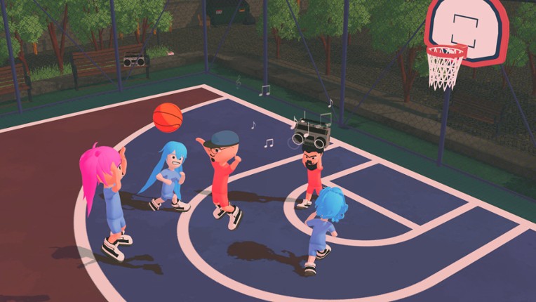 Hoop Fighters: Party Basketball screenshot