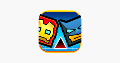 Justice Geometry Squad - Meltdown Heroes Dash Image