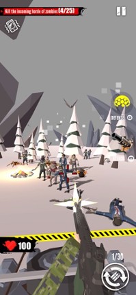 Merge Gun: Shoot Zombie screenshot