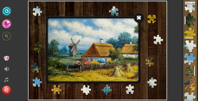 Paintings Jigsaw Puzzles screenshot