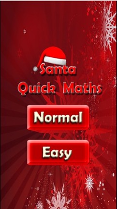 Santa Quick Math time for kids games screenshot