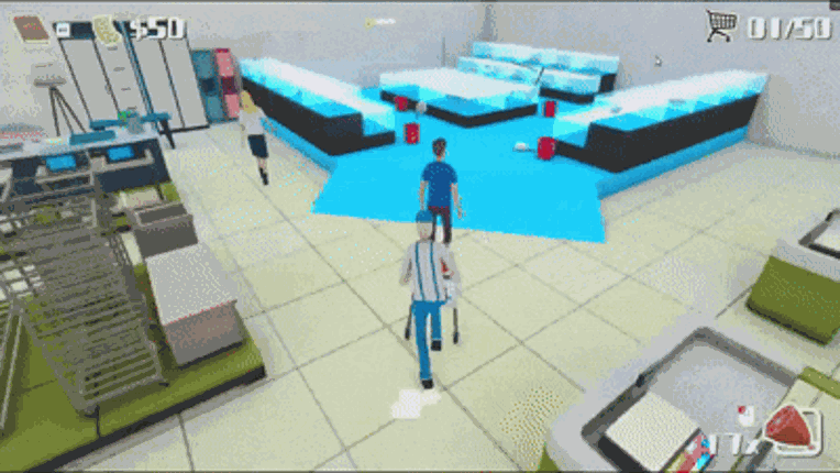 Shopping Cart Pusher screenshot