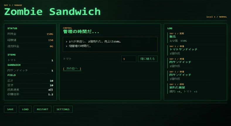 Zombie Sandwich screenshot