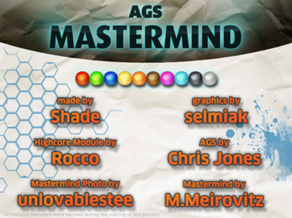 AGS Mastermind screenshot