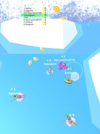 Aquapark Slide.io screenshot