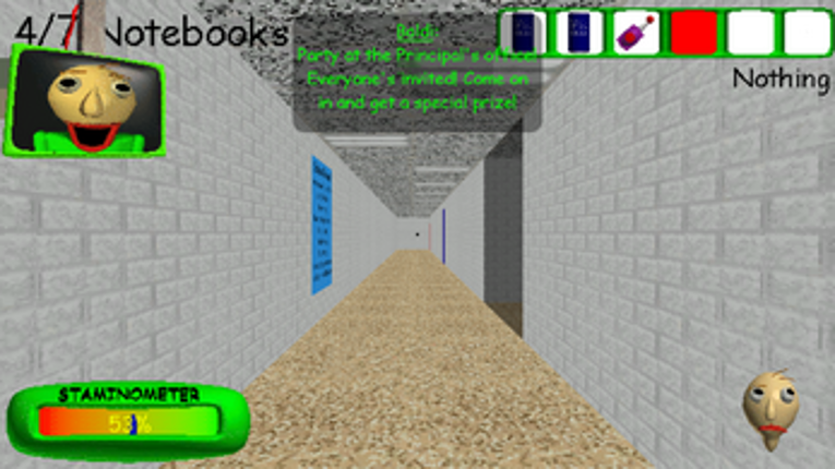 Baldi's SUPER School House screenshot