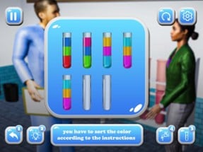 Chemical Sort Pouring Game Image