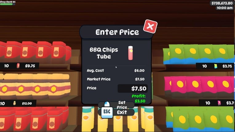 Cozy Market Simulator screenshot