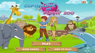 Cupid Love of Funny Zoo - Cupid's Arrow Shooter Image