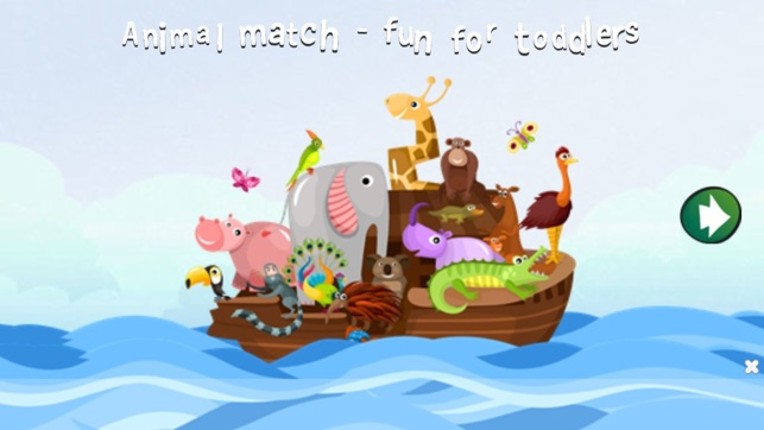 Cute Little Zoo Animal Match Craze - A Fun Safari Quiz Activity Game for Toddlers Image