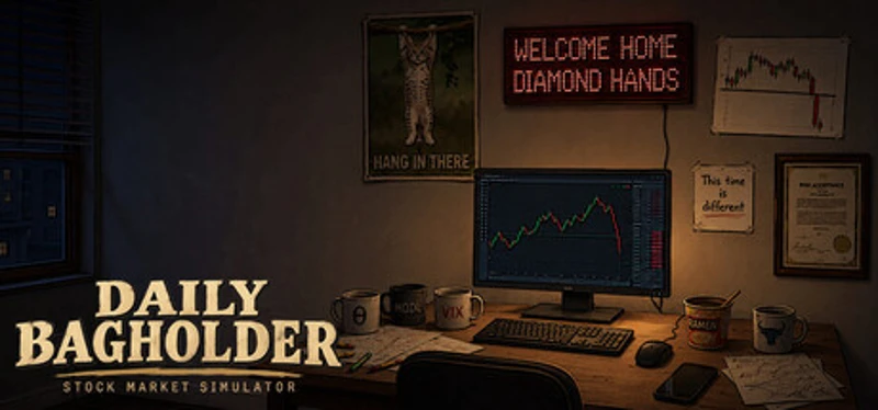 Daily Bagholder: Stock Market Simulator Image