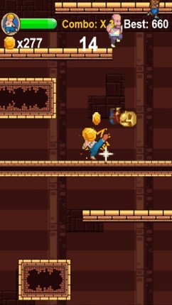 Dungeon Fighter - 8 Bit Endless Kung Fu Fighting Game screenshot