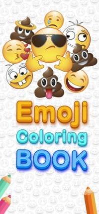 Emoticon Coloring book Image