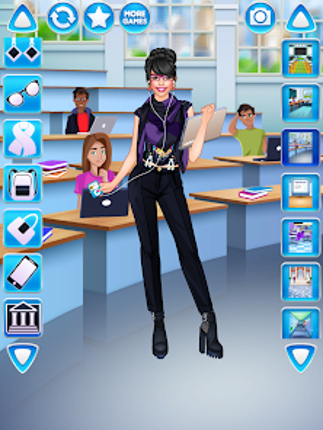 College Student Girl Dress Up screenshot