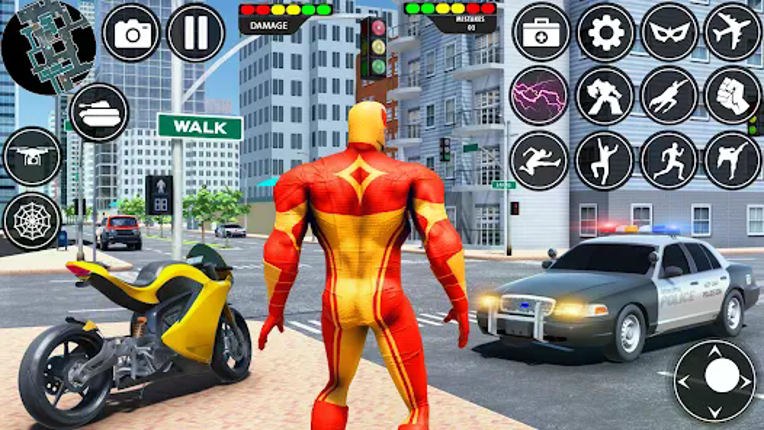 Spider Hero Man Rope Hero Game screenshot