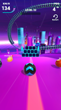 Racing Ball Master 3D screenshot